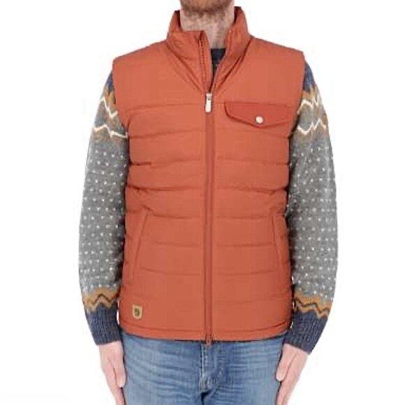 Fjallraven Greenland Down Liner Vest Men’s M Autumn Leaf 82973 NEW Huckberry - Picture 3 of 12